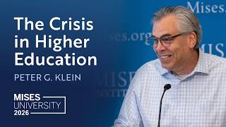 The Crisis in Higher Education | Peter Klein