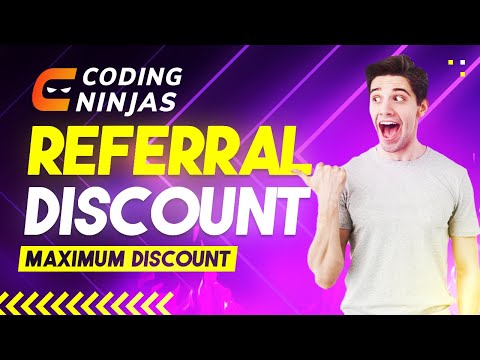 Coding Ninjas Referral Coupon Code || Get Maximum 42% Referral Discount on Coding Ninjas Courses 🔥🔥🔥