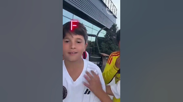 Mateo Messi jugando con sus compañeros de Inter Miami, el hijo de Leo y Anto