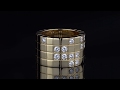 Cartier lanieres diamond gold ring  opulent jewelers