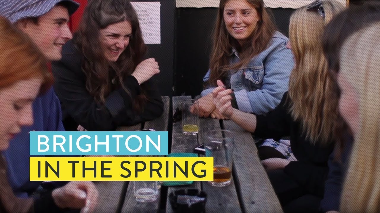 Spring Brighton Brighton in the spring | University of Brighton - YouTube