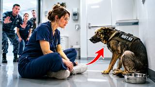 “Don’t Go Near Him,” They Warned the Quiet Nurse—Then the Navy K9 Chose Her