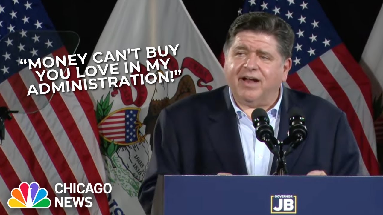 JB Pritzker launches campaign for 3rd TERM as Illinois Governor (FULL ...