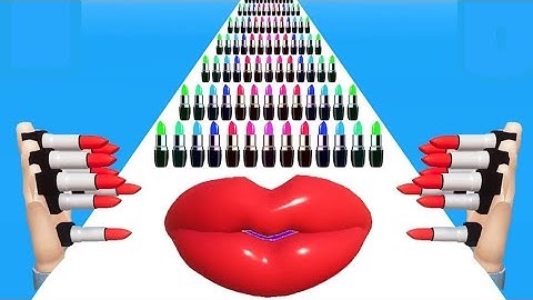 Lipstick Run  - All Level Gameplay Android,iOS - NEW UPDATE Best Games