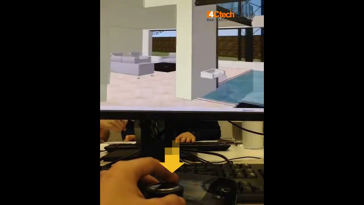 Chuột 3D chuyên dụng cho phần mềm SketchUp