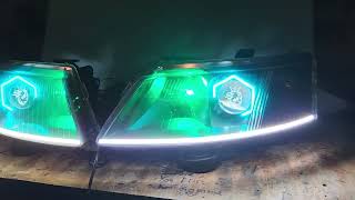Custom SAAB 9-3 Headlights