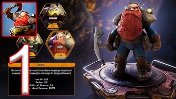 Deep Rock Galactic: Survivor - Gameplay Walkthrough Part 1 - Tutorial (iOS,Android Gameplay)