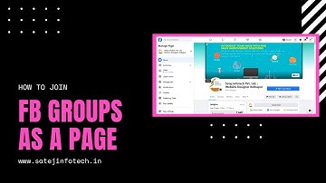 How to join Facebook Group as a Business Page
