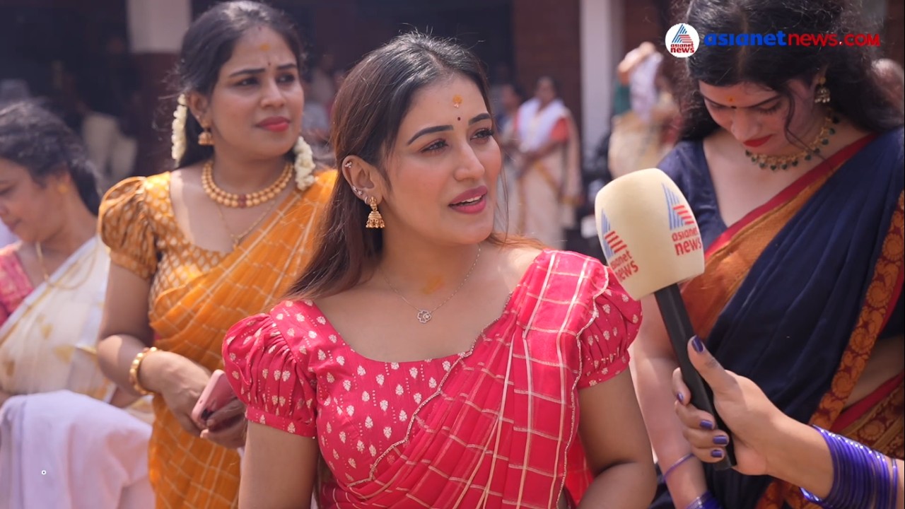 ആറ്റുകാലമ്മയ്ക്ക് പൊങ്കാലയിടാനെത്തി സിനിമാ സീരിയൽ താരം അനുമോൾ