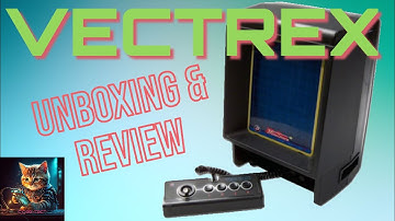 Vectrex Games Console Unboxing & Review