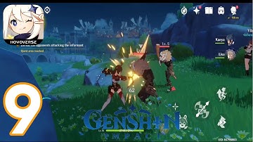 Genshin Impact - Gameplay Walkthrough Part 9 - Secret Pirate Treasure (Android, iOS)