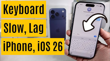 Fix Slow Keyboard Typing after iOS 26 Update (ANY iPhone) - 17 (Pro, Max), 16, 15, 14, 13