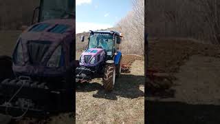 New Holland Tt465 9Lu Kaz Ayağı Ile Ekime Son Hız Devam