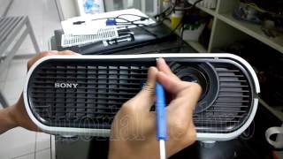 Cara Membongkar Projector Sony VPL-EX7 / Disassembly Sony Projector -  YouTube