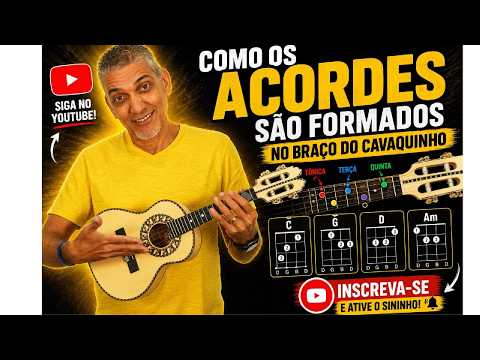 How Chords are Formed on the Cavaquinho Fretboard!