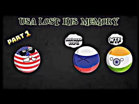 USA Lost His Memory 😮🤯😂 #countryballs #countrys [Funny and interesting]