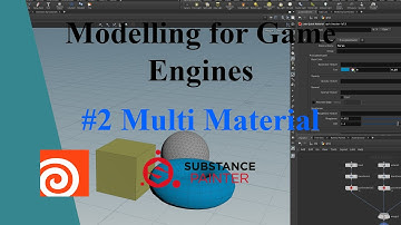 Multi Material #2 | Modelling for Game Engines [Houdini | Substance Painter | UE4]