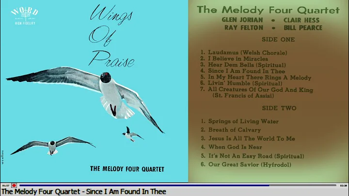 The Melody Four Quartet - Wings Of Praise (1959)