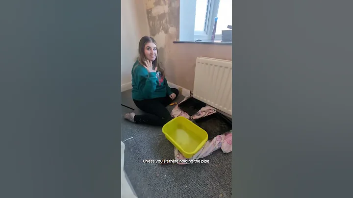 Say goodbye to the last of my crusty walls in my council house. #diy #diyhomedecor #homerenovation