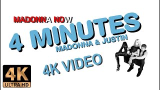 MADONNA FT. JUSTIN TIMBERLAKE - 4 MINUTES - 4K VIDEO REMASTERED  2061p UHD