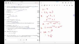 Differentiation mixed exercise 12, edexel alevel maths workthrough