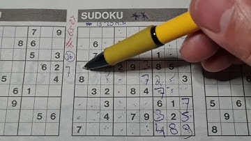 (#6527) Friday Two Stars Sudoku puzzle. Bonus Extra edition. 06-02-2023  part 1 of 4