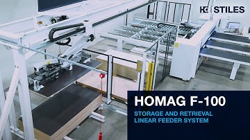 HOMAG STORETEQ F-100 Storage and Retrieval System Walkthrough | Stiles Machinery