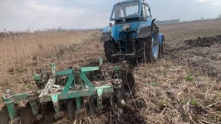 ❌Майже Засадив МТЗ-82😰Важка ДиСковка сої 2024‼️Укр🇺🇦Дископлуг АГ-2,1-20 МТЗ-82 👍