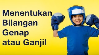 Algoritma Menentukan Bilangan Genap atau Ganjil | Algoritma Pertemuan 25