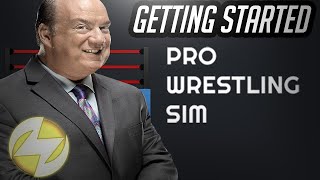 Pro Wrestling Sim Tutorial - Getting Started screenshot 3