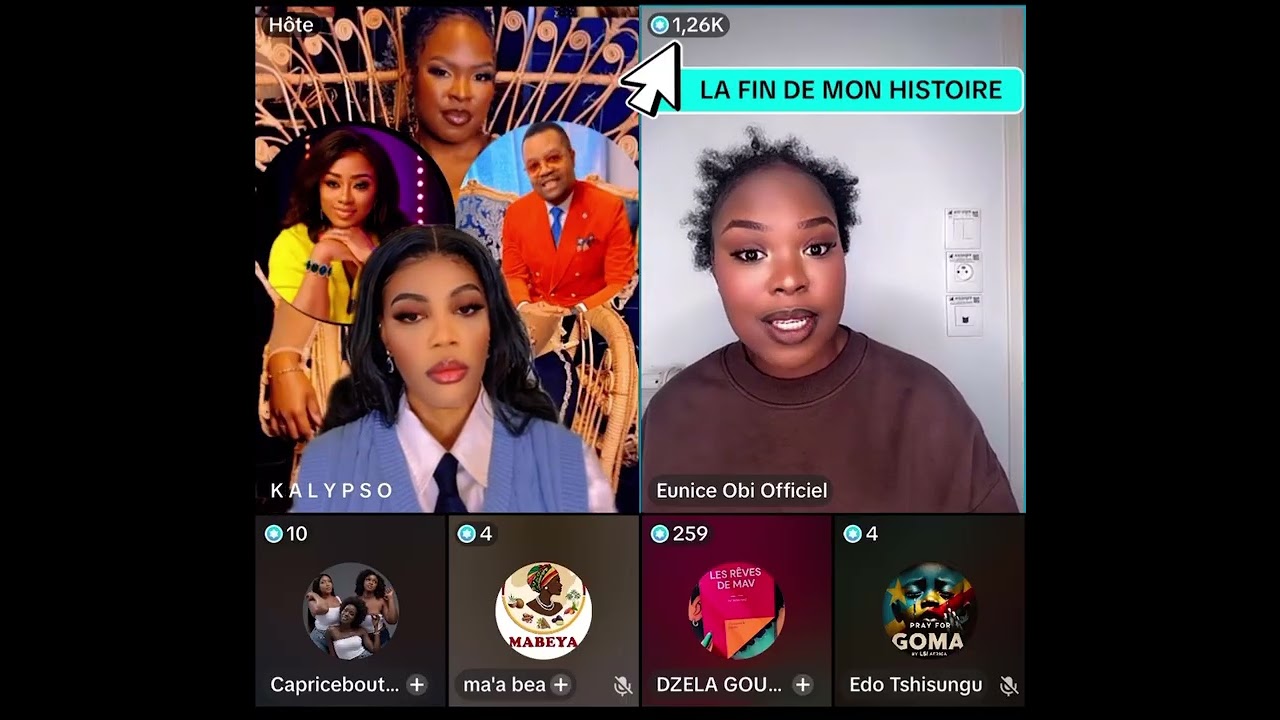 SÁ CHAUFFE TOUJOURS CHEZ L’INFLUENCEUSE EUNICE OBI ET MAMAN PASTEURE LISE MANZAMBI 🙄