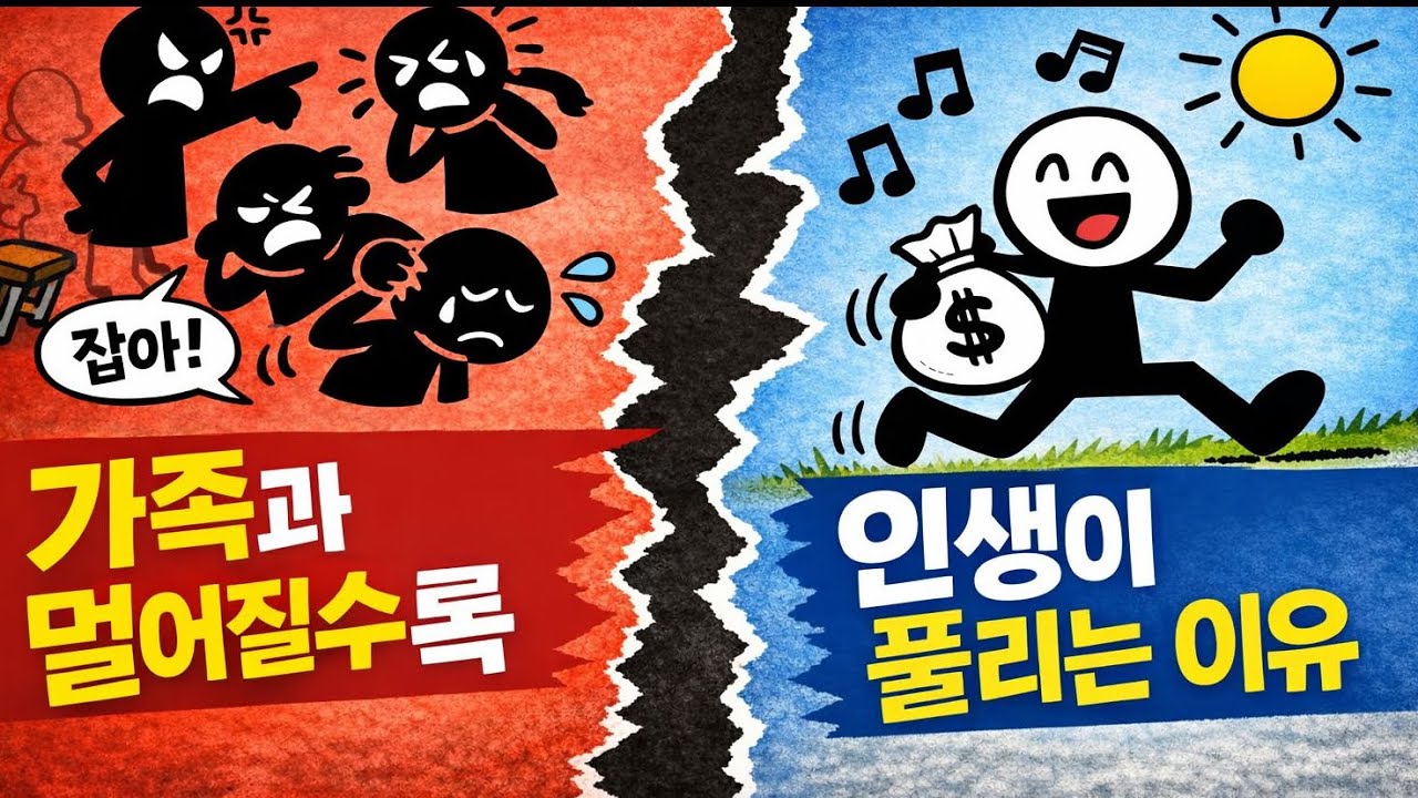 가족 때문에 인생이 막힌다면｜망가진 가족관계 치료법(배우자 포함)