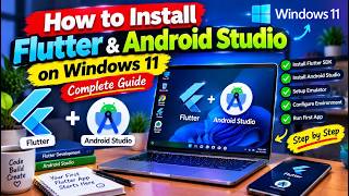 How to Install Flutter & Android Studio on Windows 11 | Complete Guide