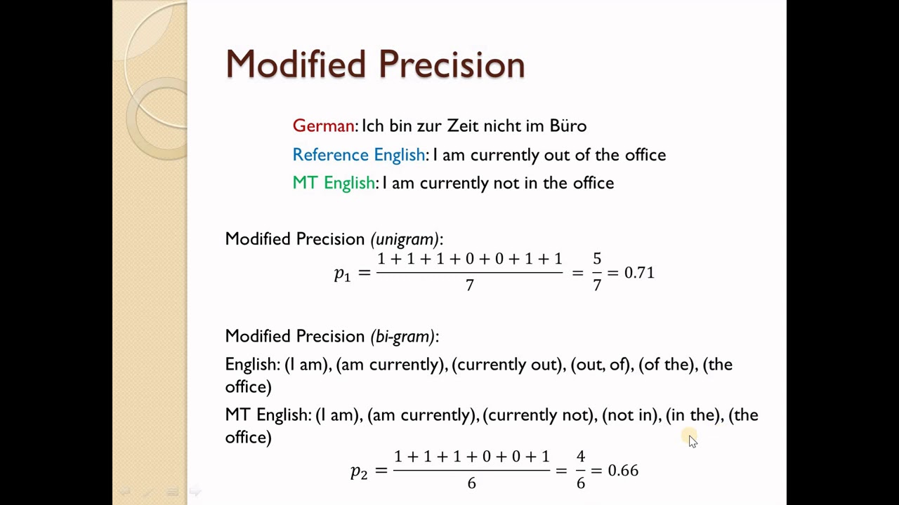 BLEU SCORE Automatically Calculate The Machine Translation Task NLP BLEU SCORE Automatically Calculate The Machine Translation Task NLP