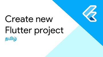 How to create a new Flutter project in Terminal - Windows | FlutterBlue | Flutter Beginner