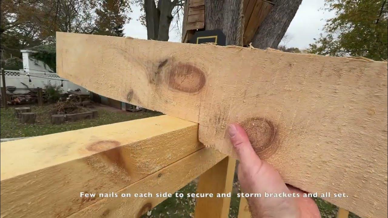 Quick & Easy Birdsmouth Notch cut with Speed Square or board No