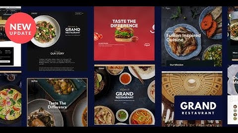Grand Restaurant WordPress theme