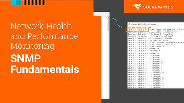 Network Health and Performance Monitoring: SNMP Fundamentals