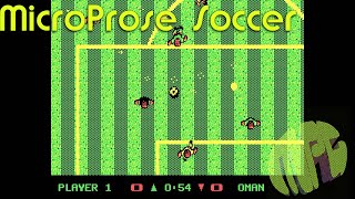 Microprose Soccer - The New Atari Vcs - Mockduck Plays Games