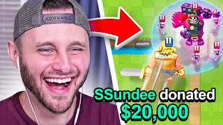 Clash Royale Champions! Donating 20k to Streamers... screenshot 5