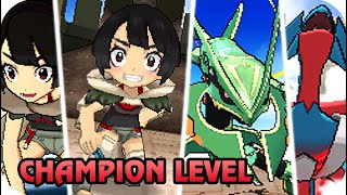 Pokémon Omega Ruby/Alpha Sapphire : Zinnia Battles (Champion Level)