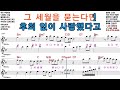 린 시네마 천국 Elf 919 SNB TV 악보영상 린 시네마 천국 Elf 919 SNB TV 악보영상