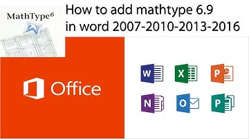 how to install mathtype in word 2016,2013,2010,2007 [Easy install ]
