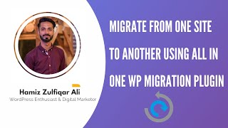 Migrate WordPress website using all in one wp migration plugin Urdu/Hindi