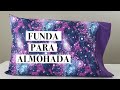 FUNDA PARA ALMOHADA CON COSTURA FRANCESA