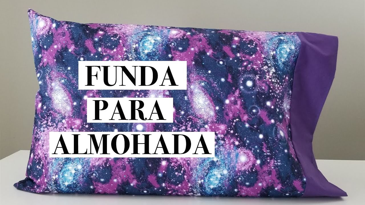 Cómo hacer una funda de almohada