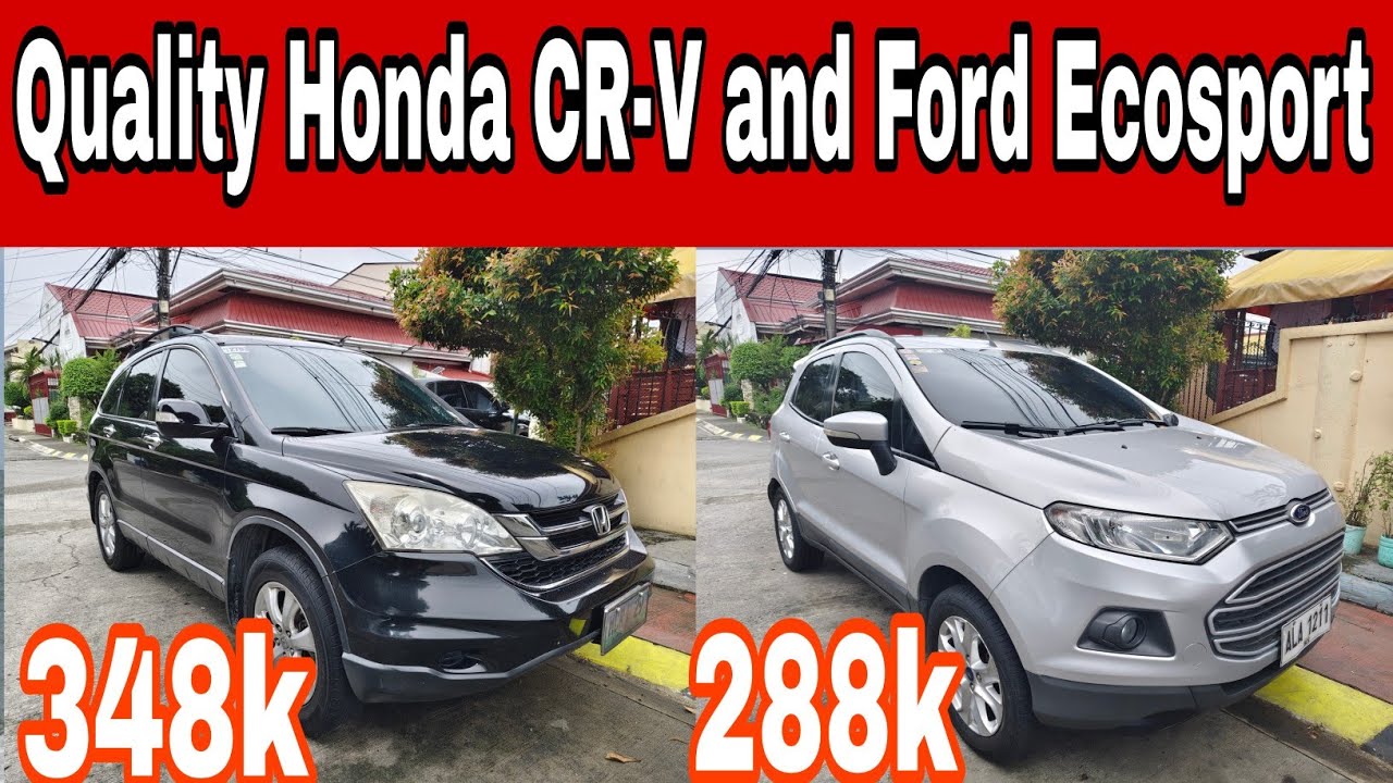 Quality Honda CR-V and Ford EcoSport | Second Hand Cars