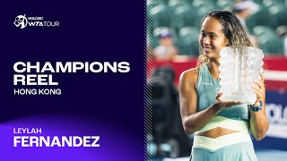 Hong Kong Champion Leylah Fernandez's Third Career Title!