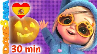 🎃 La Familia Dedo y Más Canciónes de Halloween | Dave and Ava en Español 🎃 by Dave and Ava - Canciones Infantiles 50,172 views 6 months ago 31 minutes