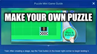 MAKE YOUR OWN PUZZLE  AND PUBLISH IT IN MLBB | advance server